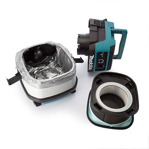 Makita Cordless + Corded Vacuum Cleaner Wet & Dry, Suction 6.7kPa , 36V, 8L, 8.6 kg DVC860LZ