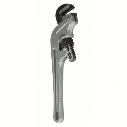 Ridgid End Pipe Wrench, 1 1/2 inch Jaw Capacity, Serrated, 10 inch Overall Length, I-Beam E-910/90107