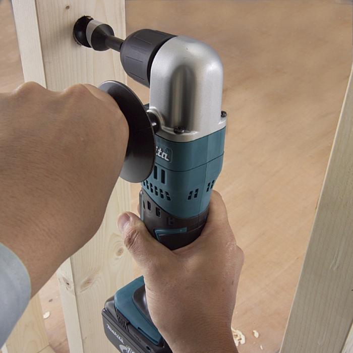 Makita Cordless Angle Drill Machine For Steel , Wood, Chuck 10mm, 18V, 1.9kg DDA351Z