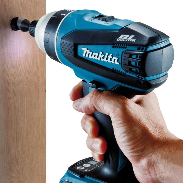 Makita Cordless 4 Mode Impact Driver, 18V Lithium-Ion , 150Nm-Brushless Motor, 4 Modes DTP141Z