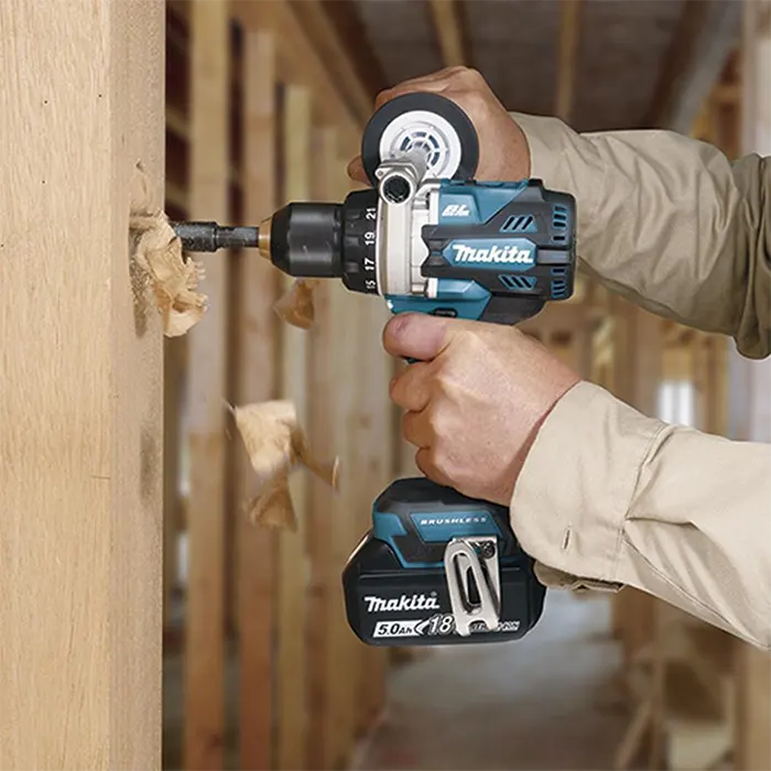 Makita Cordless Hammer Drill Machine, For Steel / Wood, 13 mm, 18 V, 0 ~ 2,100 rpm, 2.7 kg DHP486RTJ