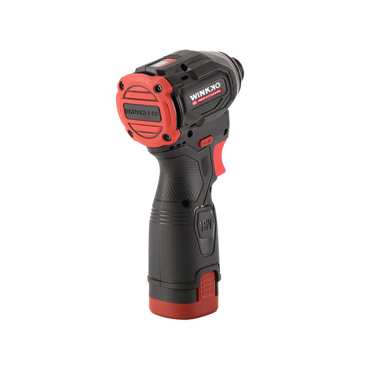 Winkko Cordless Impact Driver, Brushless motor, 16V, 3150 rpm, 160 Nm, 3 Modes HDR161BL