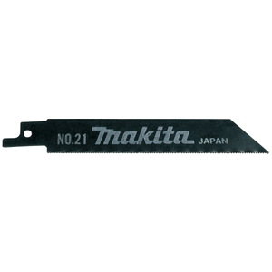 Makita Recipro Saw Blades, HSS, 125mm, No.21, Pack of 5 792146-360 (BW)