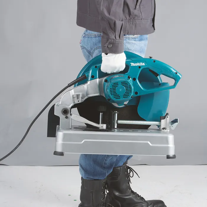 Makita Cordless Metal Saw, 14 inch, 18v x 2 (36v) - 6.0Ah, 3,800rpm, 17.8kg DLW140PG2