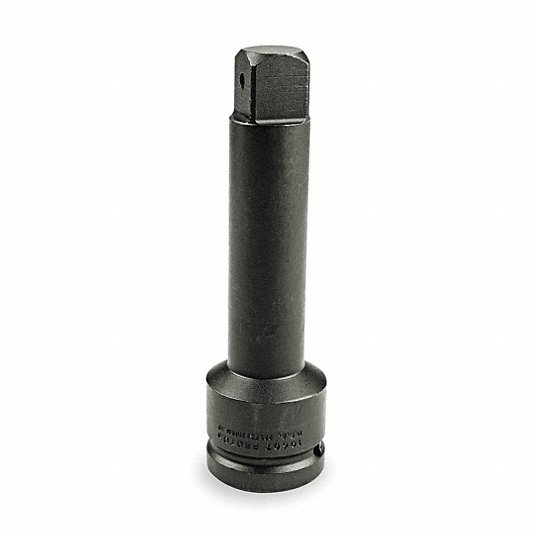 Proto Impact Socket Extension, Alloy Steel, Black Oxide, Overall Length 7 3/8 inch J10607