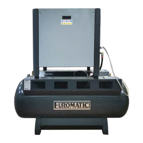 Euromatic Belt Drive Screw Air Compressor 10.5 CFM , Made in italy MR 3M-200-FS