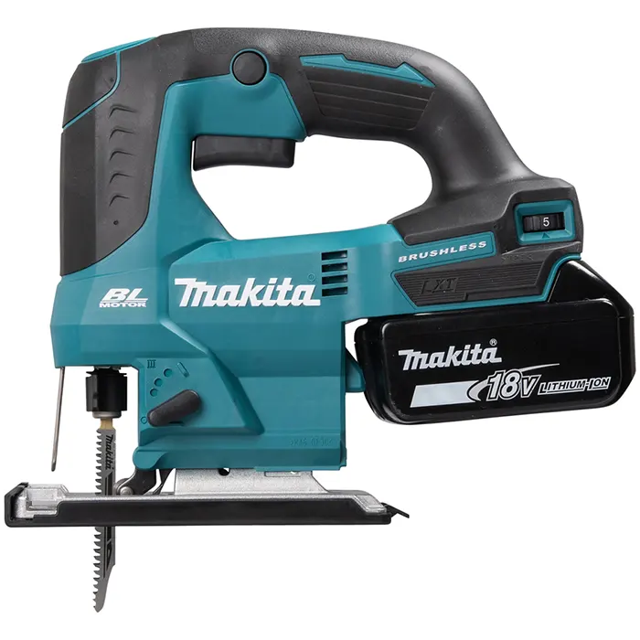 Makita Cordless Jigsaw, 18V, Maximum Cutting 135mm, 0 ~ 3000 spm, 1.8kg DJV184RFJ