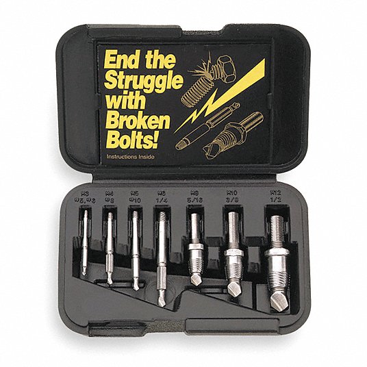 Recoil Screw Extractor Set, 7 Pieces 7017P