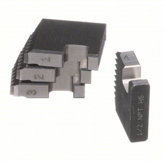 Ridgid Replacement Pipe Die, 1/2 inch Pipe, For Aluminum/Galvanized Steel/Steel, NPT 37870