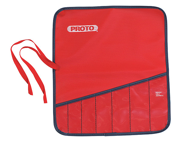 Proto Tool Roll, Red Canvas, 5 Pocket J25TR06C