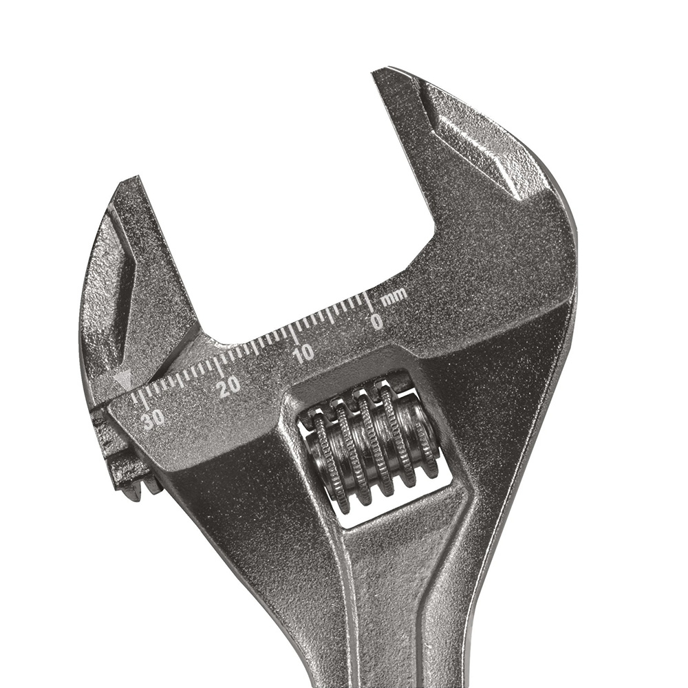 Ryobi Adjustable Wrench 200mm, Metric and Imperial Laser Markings RHAW200