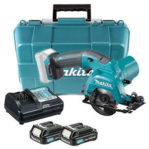 Makita Cordless Circular Saw, 85mm(3″), 12V, 1500rpm, 1.6kg HS301DWAE