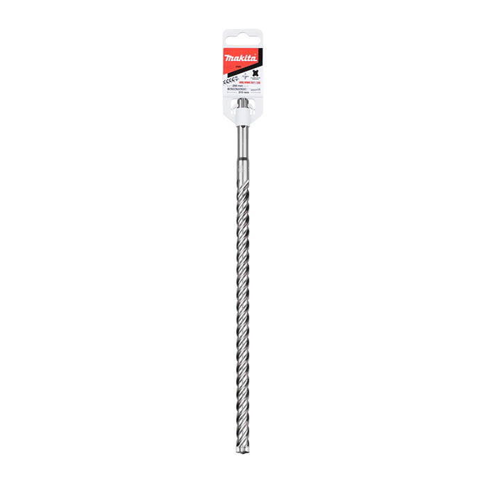 Makita Concrete Drill Bit, Nemesis 2 SDS Plus, 14mm x 455mm, 4 Cutting Edges E-14679