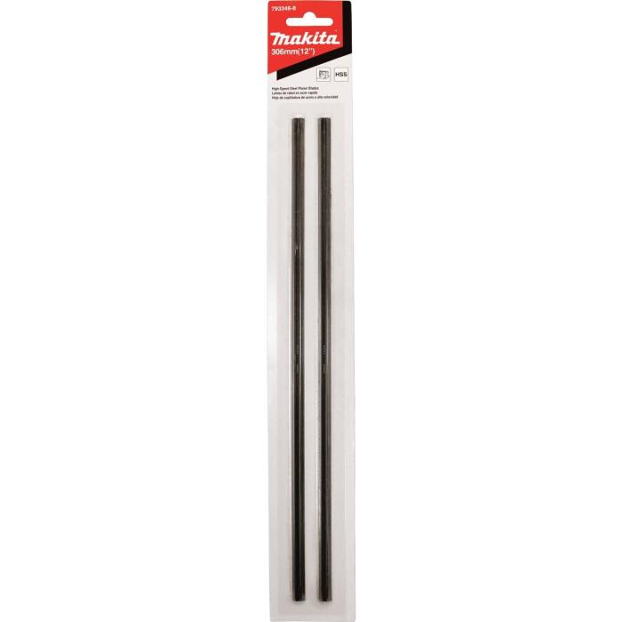 Makita Accessories, Mini Planer Blade 306mm (2pcs per pkg) 793346-8