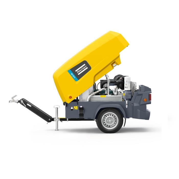 Atlas Copco Diesel Portable Compressor 7 bar, 175 CFM XAS 88