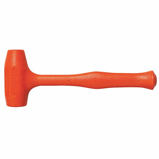 Proto Dead Blow Hammer, 28 oz Head Weight, Urethane over Steel Handle Material J57-532