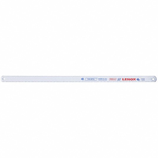 Lenox Hacksaw Blade, Bi-Metal, 12 in, 32 Teeth per Inch, Metal Cut, PK 10 20146-V232HE