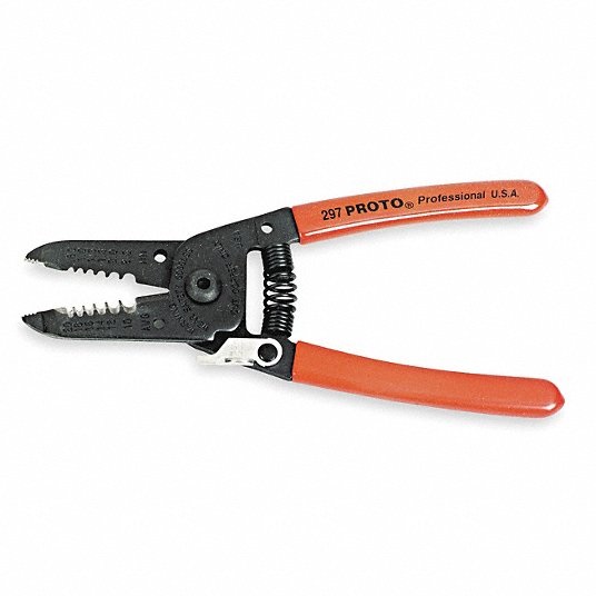 Proto 6 in Solid and Stranded Wire Stripper, 20 to 10 AWG Capacity J297
