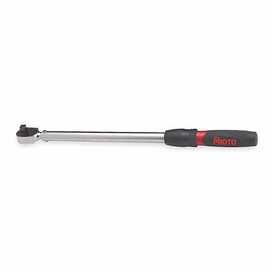 Proto Micrometer Torque Wrench, Drive Size 1/2 in 426F14