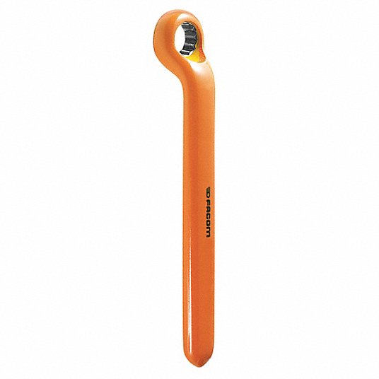 Box End Wrench, Alloy Steel, Satin, Head Size 13 mm, Overall Length 7 in, 15° FM-55.13AVSE