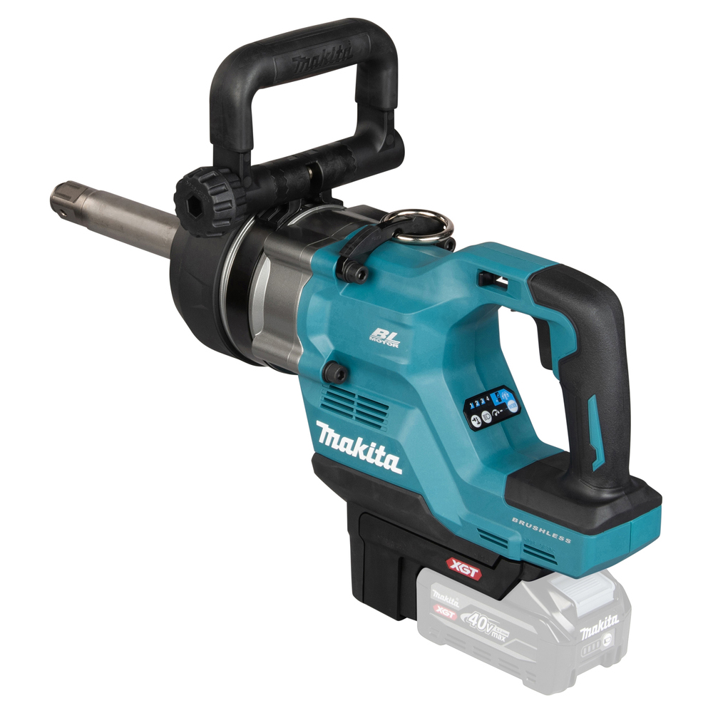 Makita Cordless Impact Wrench, 40V, Dr. 1 inch, 1200 rpm, 3150Nm, 11kg TW010GZ01