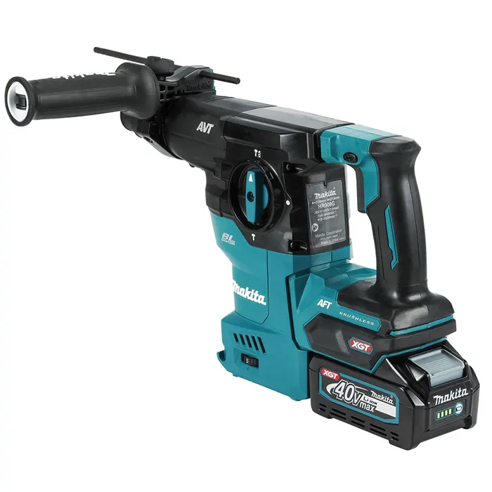 Makita Cordless Rotary Hammer 40V, 3 Modes, SDS Plus Bits, 3.9J, 4.5kg HR008GM201