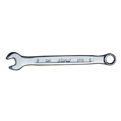 Stony COMBINATION SPANNER MIRROR FINISH, 8 mm 8176613