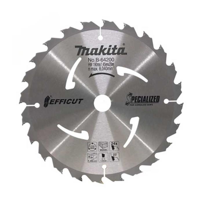 Makita Accessories, Efficut Saw Blade, 190mm B-64200