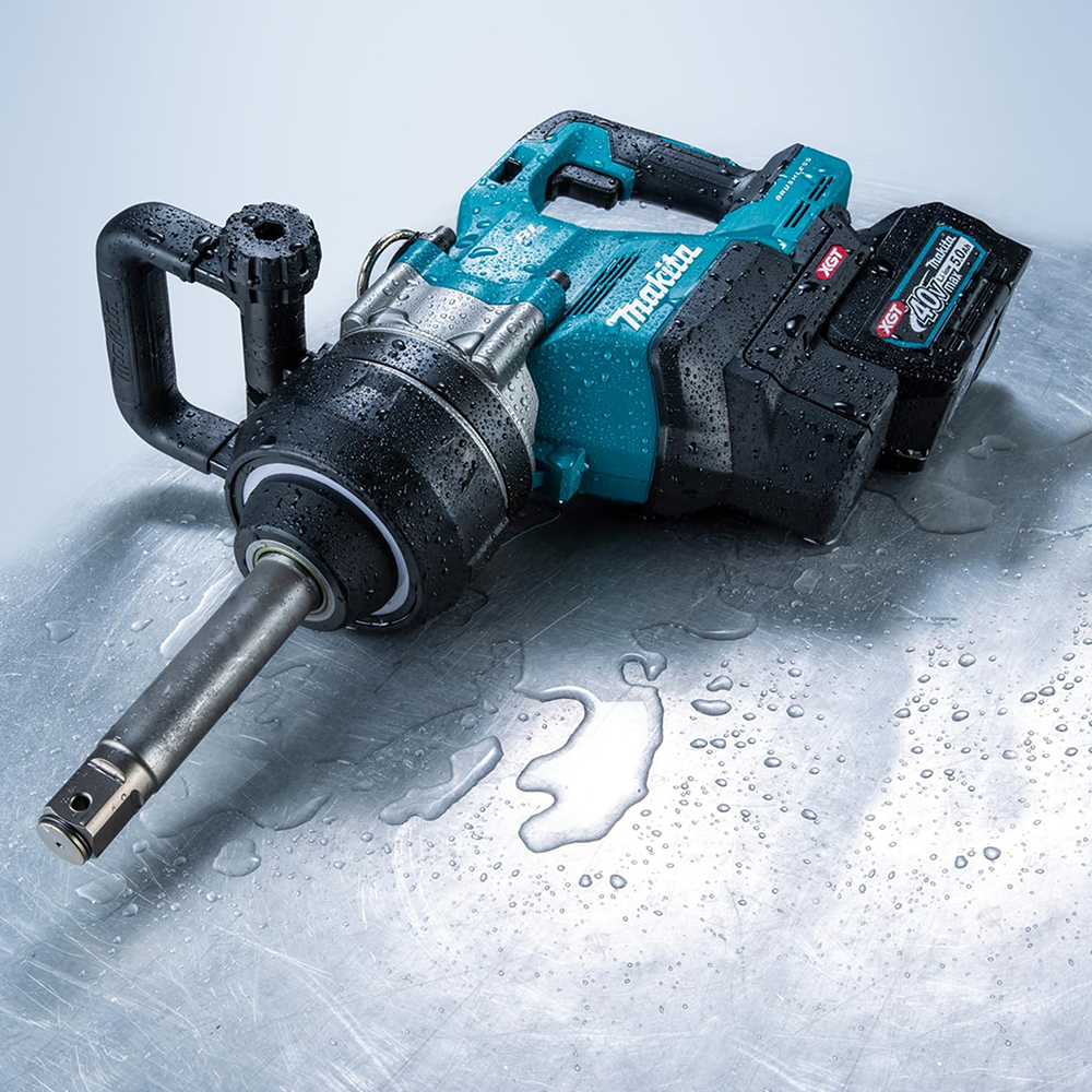 Makita Cordless Impact Wrench, 40V, Dr. 1 inch, 1200 rpm, 3150Nm, 11kg TW010GZ01
