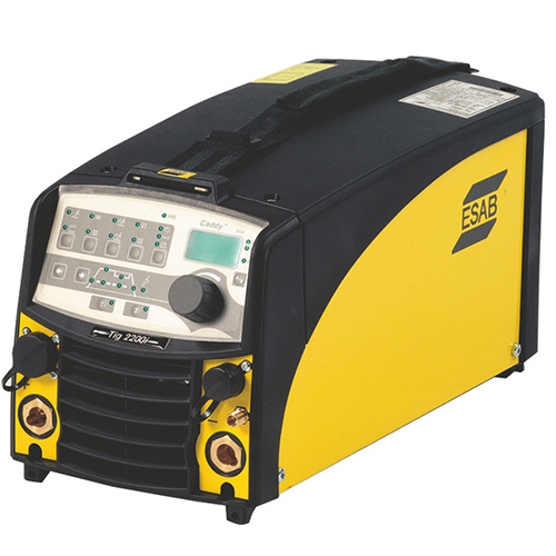 Esab TIG Welding Machine, Micro Pulse functionality, 220 Amp, 220V, Single Phase, 9.2kg CADDYTIG 2200i TA34