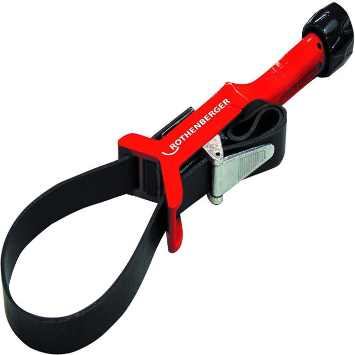 Rothenberger Automatic strap wrench for plastic pipes 20 - 160 mm, 55075 5.5075 1230100