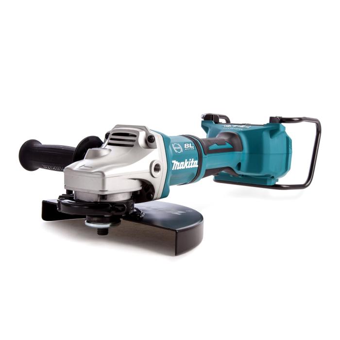 Makita DGA701ZU Cordless Brushless Angle Grinder 180mm 7 inch 36V Large Trigger Switch 7800rpm 6 kg