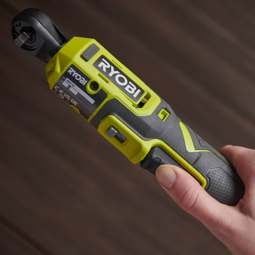 Ryobi 4V Cordless Ratchet Wrench Kit, 1/4 inch Square Drive, 8Nm Torque RR14W4-120G