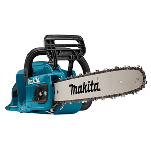 منشار حطب بطارية ، يعمل ببطاريتين 18 فولت، قاعدة جنزير 16 بوصة، طول القطع 370 مم، 5.5 كجم