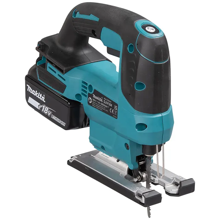 Makita Cordless Jigsaw, 18V, Maximum Cutting 135mm, 0 ~ 3000 spm, 1.8kg DJV184RFJ