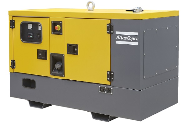 Atlas Copco Generator 36 KVA prime power, Perkins engine QES 35