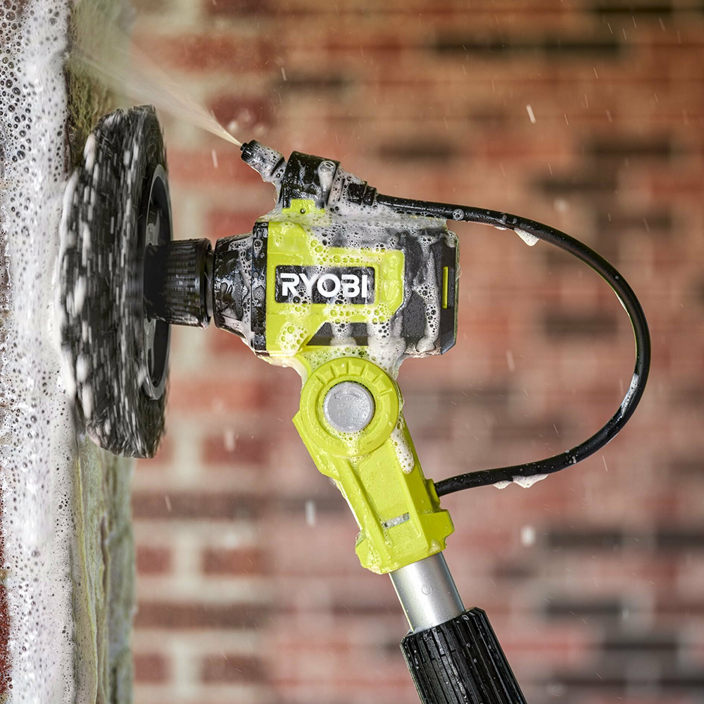 Ryobi Hard Scrubber Ring Brush, 180mm RACLTH18