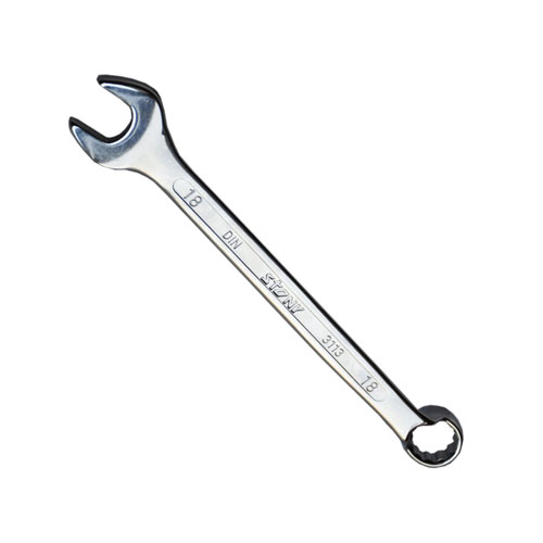 Stony HEAVY DUTY COMBINATION SPANNER -DEEP OFFSET FULL POLISHED MIRROR FINISH 18MM 8176674