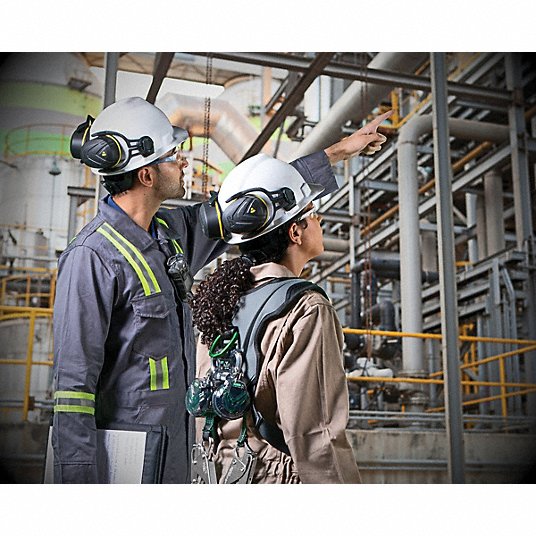 Msa Hard Hat, Front Brim, Type 1, Polyethylene, Pinlock (4-Point) 463942