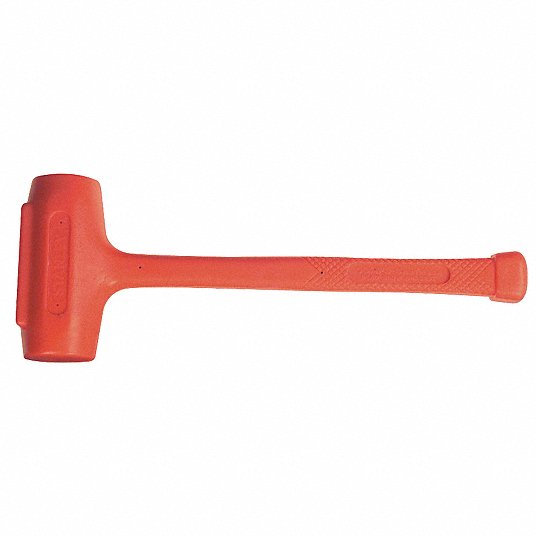 Stanley Dead Blow Sledge Hammer, 5 lb Head Weight, Urethane over Steel Handle Material 57-550