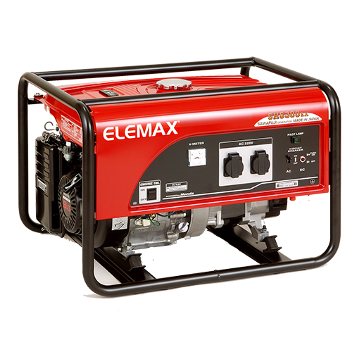 مولد كهرباء بنزين ، 5.3 كيلو فولت أمبير ، سعة خزان الوقود 28 لتر ، 68 كغ ، صنع في اليابان