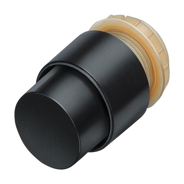 Siemens Sirius ACT Push Button Actuator 22 Mm, Black, Raised Type, 12mm Stroke 3SB3000-0EA11