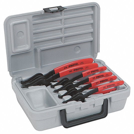 Proto Convertible Retaining Ring Plier Set, PC 6 4JV79