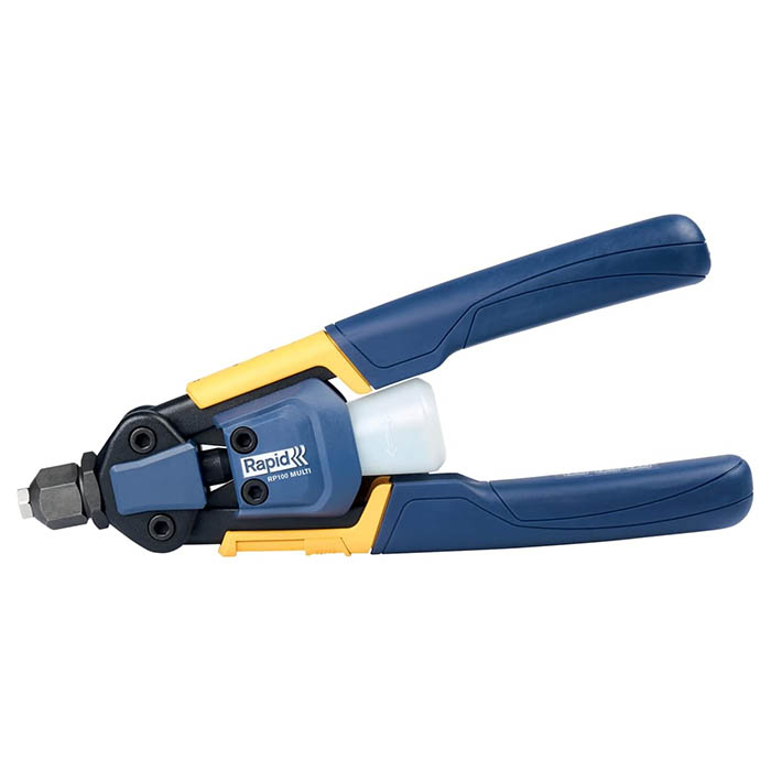 Rapid Multi Rivet Plier, Rivet Heads 3.2 , 4.0 , 4.8 mm, For Aluminium , Stainless Steel, Copper RP100