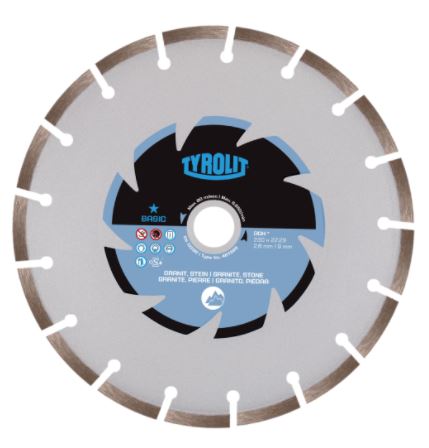 Tyrolit TABLE SAW BLADE GRANITE, 300 X 2,8 / 1,8 X 35mm 34221327