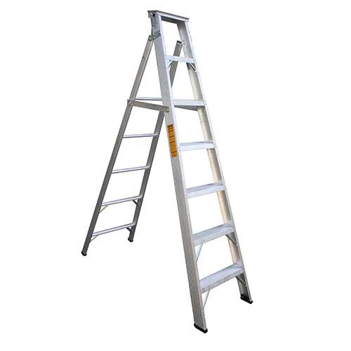 Reach Aluminum Two-in-One Ladder Step 7 (2.1m to 3.8m) TIO7