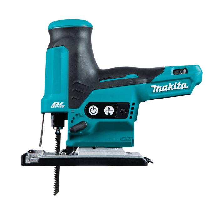 Makita Cordless Brushless Jig Saw For Wood , Aluminum , Steel , 12V , 800~3000spm , Maximum Cutting 90mm, 1.9kg JV102DZ
