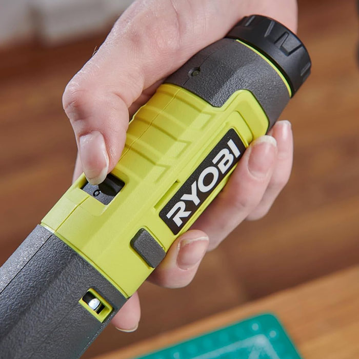 Ryobi Cordless USB Lithium Wood Carving Kit, 4V 2.0Ah, 0.4kg RPC4-120G