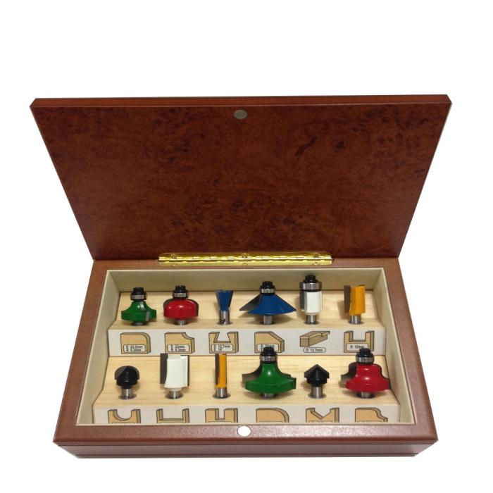 Makita Accessories ,Router Bits (12 pcs / Set) OLD # P-217 A-87921