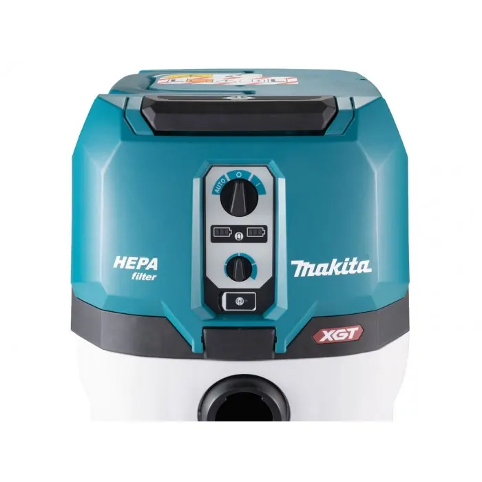Makita Cordless Brushless Vacuum Cleaner, 40 Volt, Tank 15 Liter, 9.1Kg VC004GLZ03